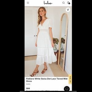 Lulu’s White Dress